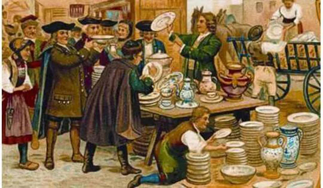 當(dāng)時(shí)的歐洲人，非常癡迷于中國(guó)的陶瓷